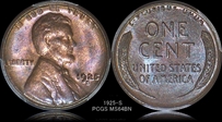 1925-S 1C MS64BN