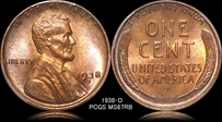 1938-D 1C MS67RB