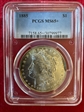 1885 $1 MS65+ 