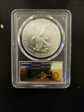 2023 $1 Silver Eagle First Strike 1 of 2023 GOLD FOIL MS70
