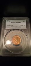 1942 1C MS66RD