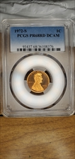 1972-S 1C PR68DCAM