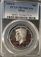 2004-S 50C Silver PR70DCAM