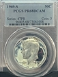 1969-S 50C PR68DCAM