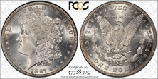 1897 $1 MS67