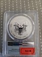 2021-W $1 Silver Eagle Rev PR - Type 1 Designer Edition - First Strike PR69