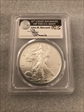 2011-W $1 Burnished Silver Eagle 25th Anniversary Set First Strike Mercanti Signatu SP70