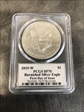 2019-W $1 Burnished Silver Eagle First Day of Issue SP70