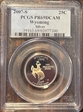 2007-S 25C Wyoming Silver PR69DCAM