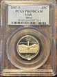 2007-S 25C Utah Silver PR69DCAM