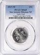 2019-W 25C San Antonio Missions NP Early Find MS65