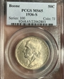 1936-S 50C Boone MS65