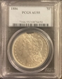 1886 $1 AU55