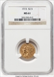1915 $2.50 MS61