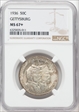 1936 50C Gettysburg MS67+