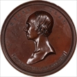 1852 Medal Satterlee-120 Bronze 76mm Henry Clay - Constitution MS63BN