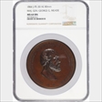 1866 Medal J-PE-20 Bronzed AE Gen. George R. Meade  MS64BN