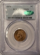 1876 1C MS65RB