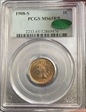 1908-S 1C MS65RB