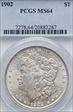 1902 $1 MS64