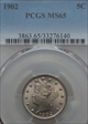 1902 5C MS65
