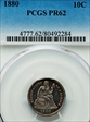 1880 10C PR62