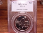 1994-D 50C World Cup MS69