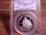 1982-S 50C Washington PR69DCAM