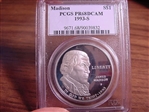 1993-S $1 Madison PR68DCAM