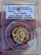 2008-D $1 James Monroe - Pos B Satin Finish SP68