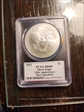 2011 $1 Silver Eagle 25th Anniversary Set Moy Signature MS69