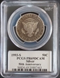 1993-S 50C Silver PR69DCAM