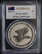2015-P $1 Wedge Tailed Eagle Mercanti Signature MS70