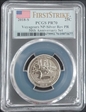 2018-S 25C Voyageurs NP-Silver Rev PR 50th Anniversary Set First Strike PR70