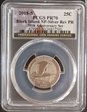 2018-S 25C Block Island NP-Silver Rev PR 50th Anniversary Set PR70
