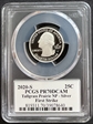 2020-S 25C Tallgrass Prairie NP - Silver First Strike Leonard Buckley PR70DCAM