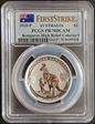 2020-P $1 Kangaroo Ag High Relief Colorized First Strike PR70DCAM