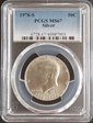 1976-S 50C Silver MS67