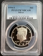 1994-S 50C Silver PR70DCAM