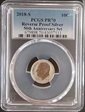 2018-S 10C Reverse Proof Silver 50th Anniversary Set PR70