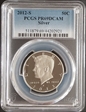 2012-S 50C Silver PR69DCAM