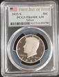 2022-S 50C Silver First Day of Issue PR69DCAM