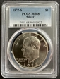 1972-S $1 Silver MS68