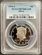 1996-S 50C Silver PR70DCAM