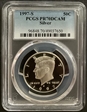 1997-S 50C Silver PR70DCAM