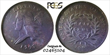 1793 1/2C VF25BN