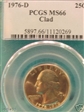 1976-D 25C Clad MS66