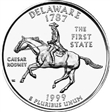 1999-S 25C Delaware Silver PR69DCAM