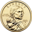 2001-P SAC$1 MS68