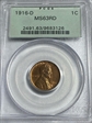 1916-D 1C MS63RD